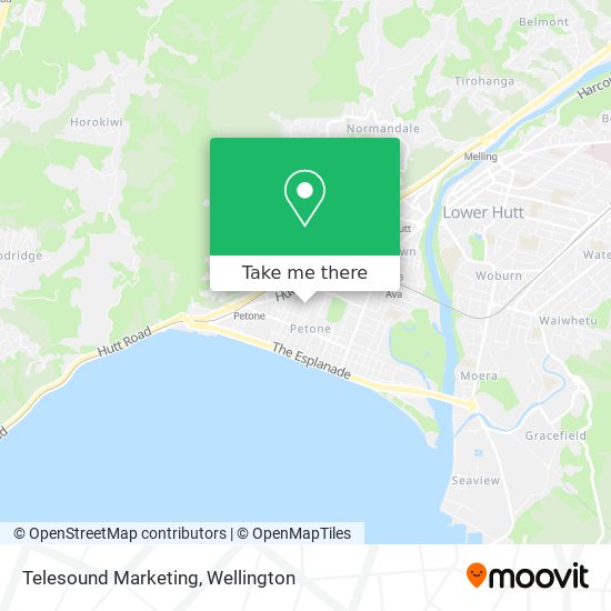 Telesound Marketing map