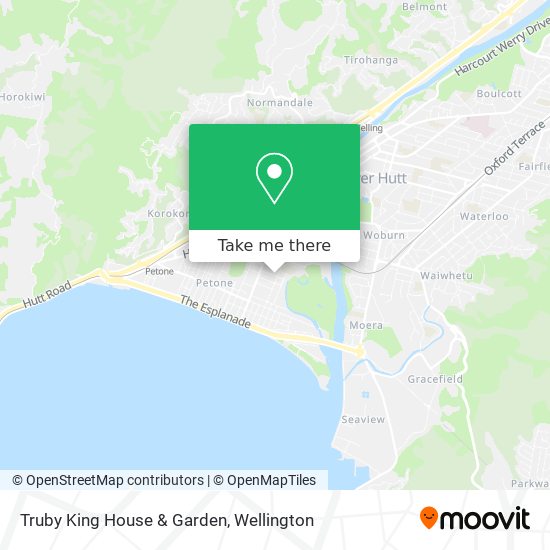 Truby King House & Garden map