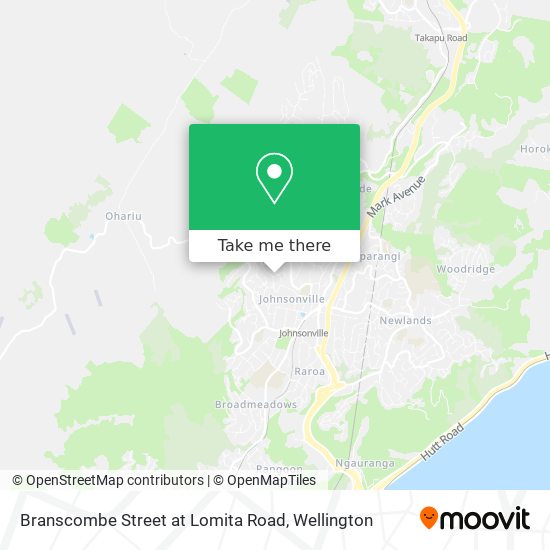 Branscombe Street at Lomita Road map