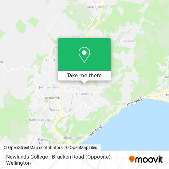 Newlands College - Bracken Road (Opposite)地图