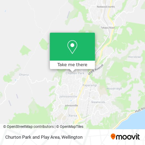 Churton Park and Play Area地图