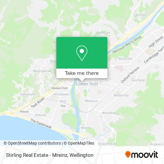 Stirling Real Estate - Mreinz map