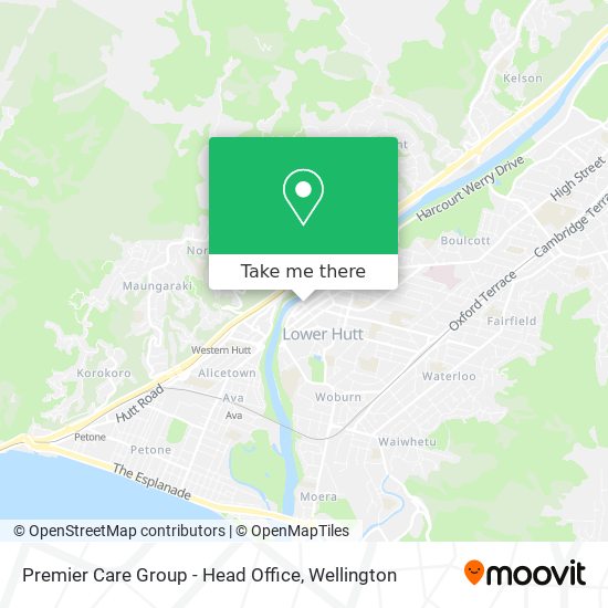 Premier Care Group - Head Office map