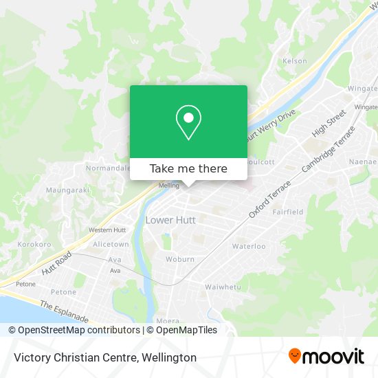 Victory Christian Centre map