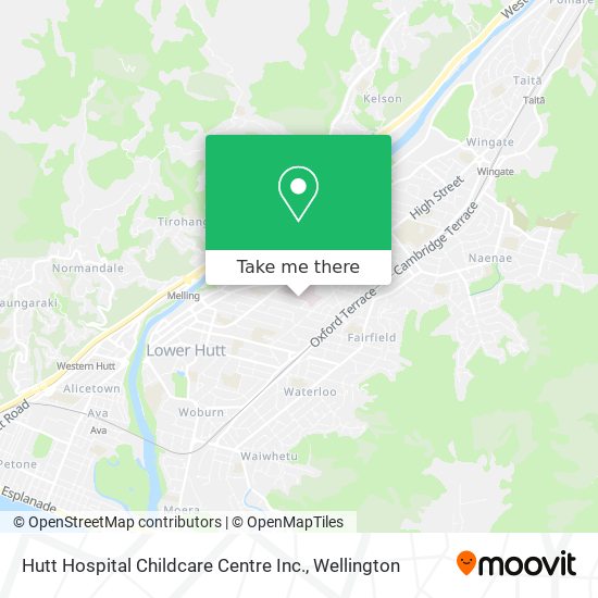 Hutt Hospital Childcare Centre Inc. map