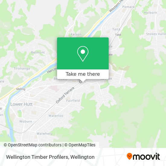 Wellington Timber Profilers map