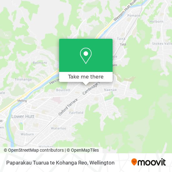 Paparakau Tuarua te Kohanga Reo地图