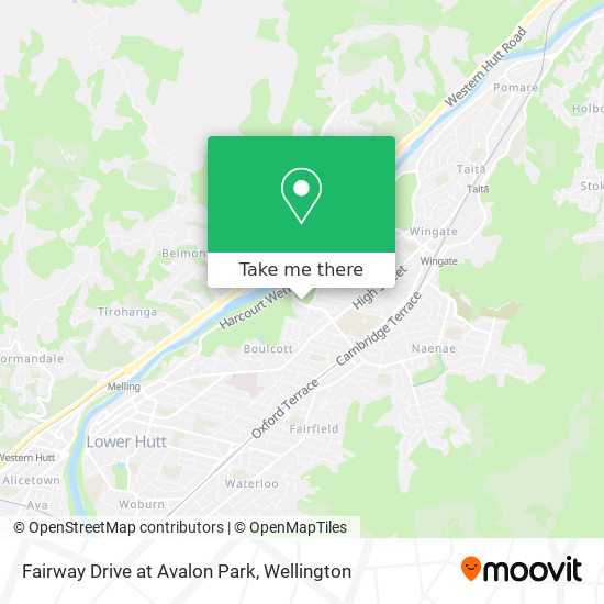 Fairway Drive at Avalon Park地图