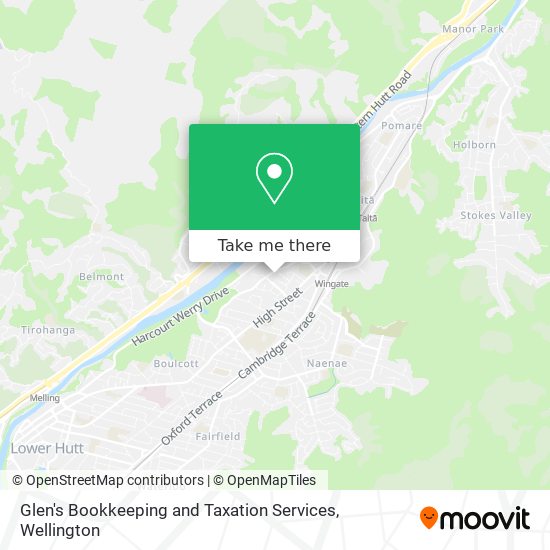 Glen's Bookkeeping and Taxation Services map