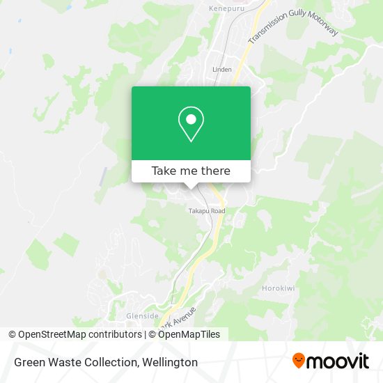 Green Waste Collection map