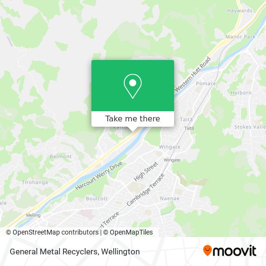 General Metal Recyclers map
