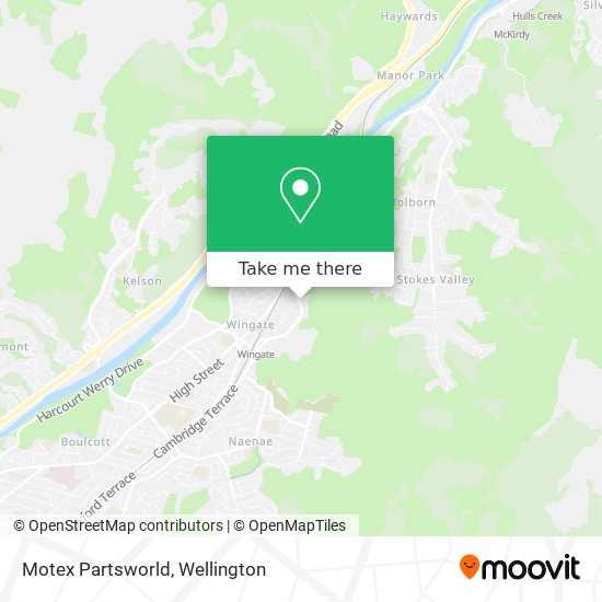 Motex Partsworld map