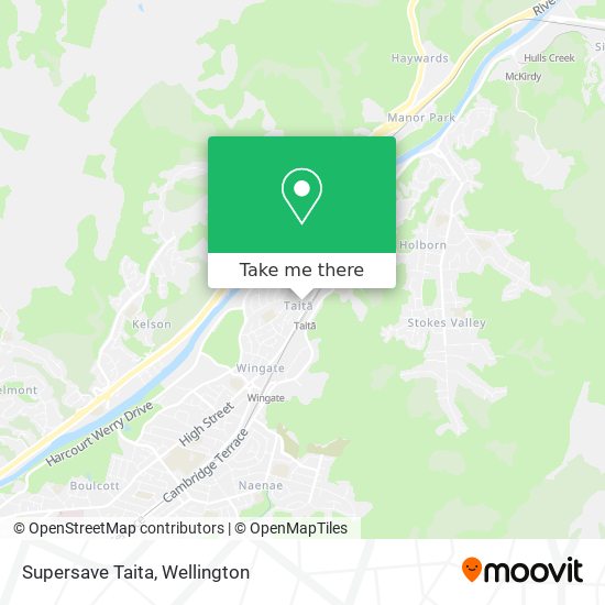 Supersave Taita map