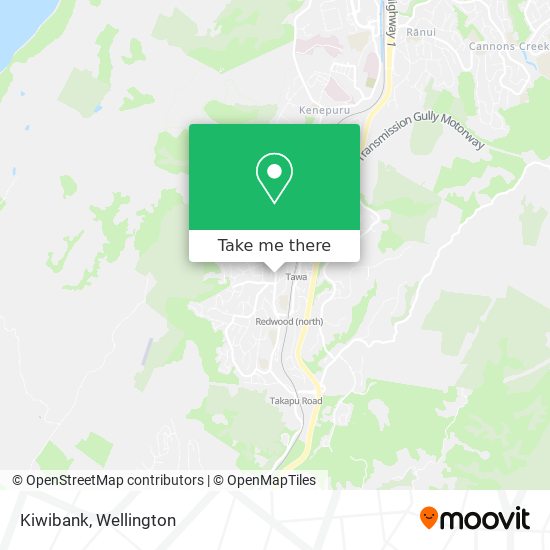 Kiwibank map