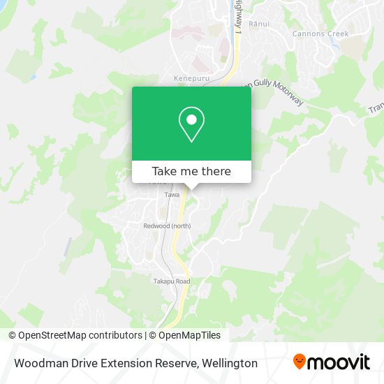 Woodman Drive Extension Reserve地图