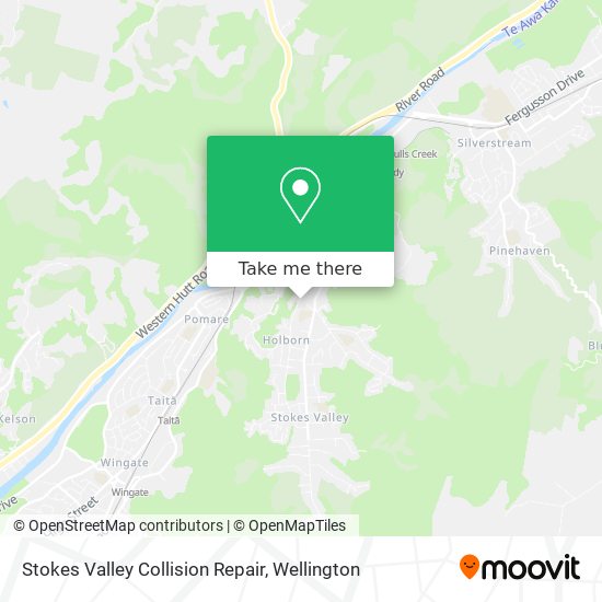 Stokes Valley Collision Repair map