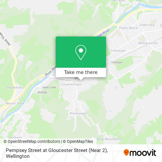Pempsey Street at Gloucester Street (Near 2) map