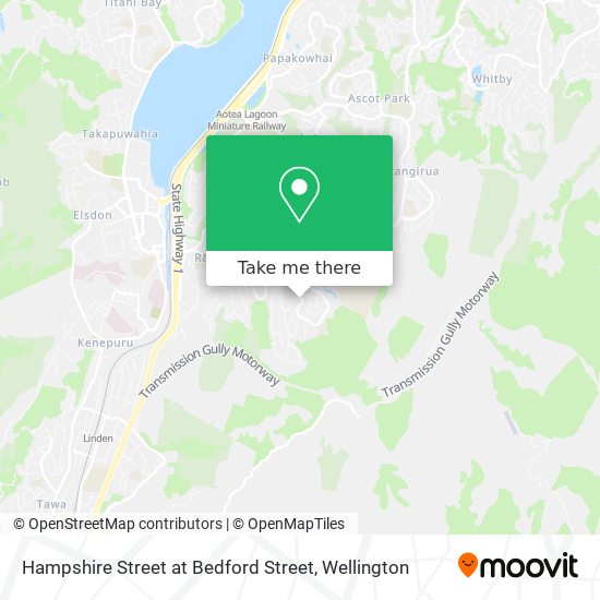 Hampshire Street at Bedford Street map