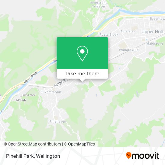 Pinehill Park map