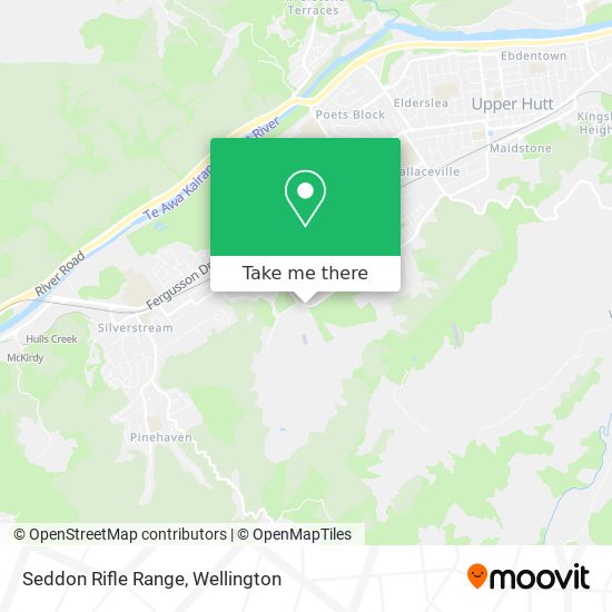 Seddon Rifle Range map