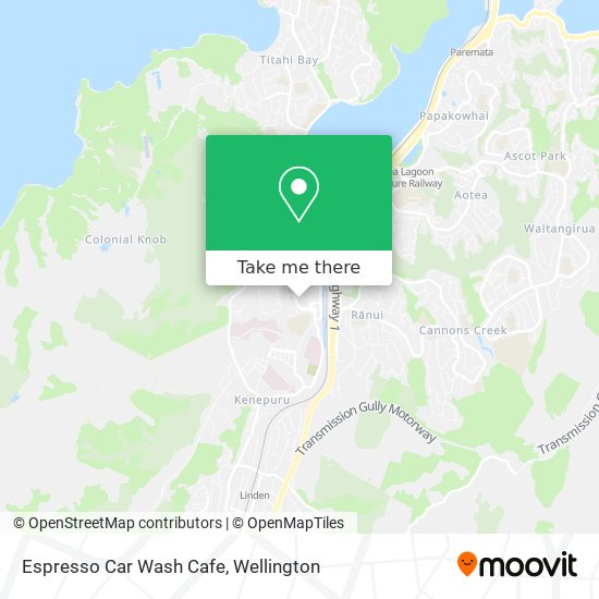 Espresso Car Wash Cafe map