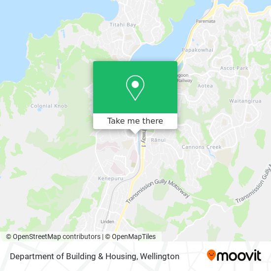 Department of Building & Housing map