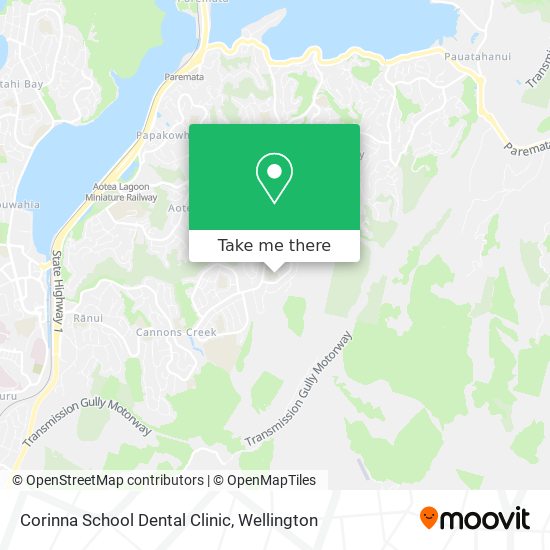 Corinna School Dental Clinic map