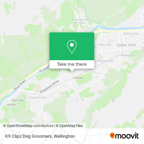 K9 Clipz Dog Groomers map