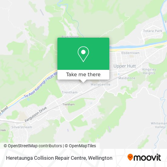 Heretaunga Collision Repair Centre map