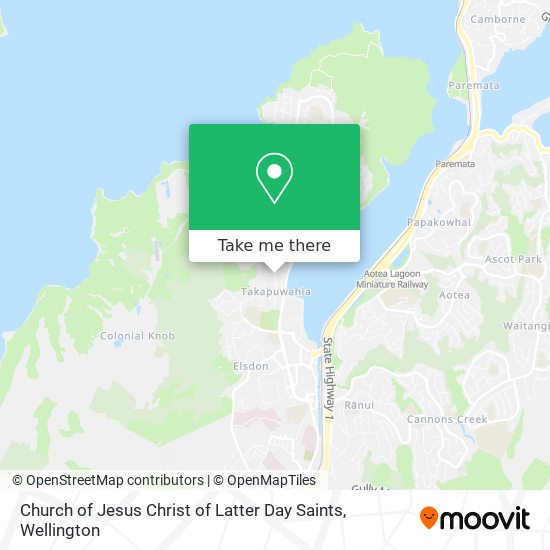 Church of Jesus Christ of Latter Day Saints map
