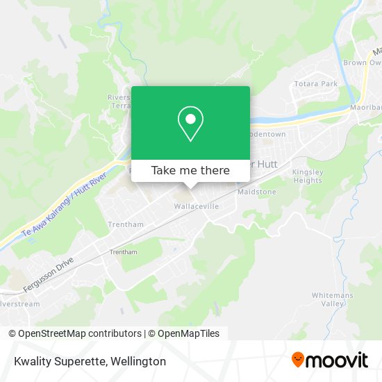 Kwality Superette map