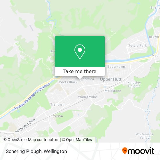 Schering Plough map