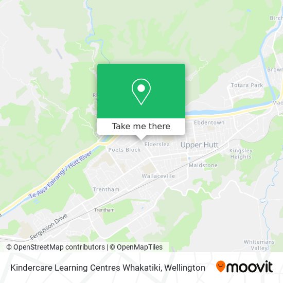 Kindercare Learning Centres Whakatiki map