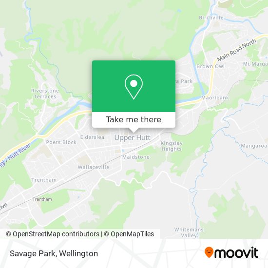 Savage Park map