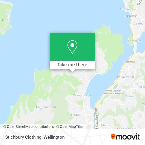 Stichbury Clothing map