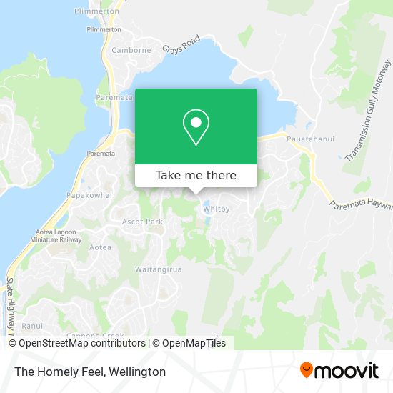 The Homely Feel map