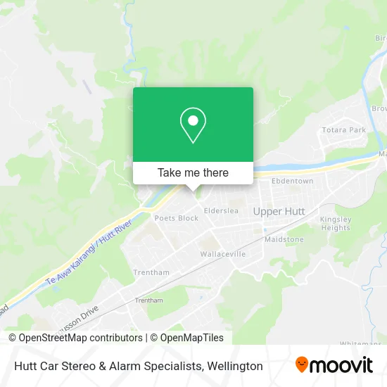 Hutt Car Stereo & Alarm Specialists map