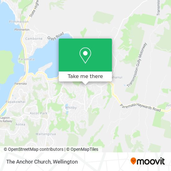 The Anchor Church map