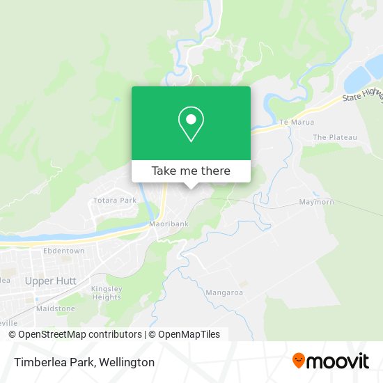 Timberlea Park map