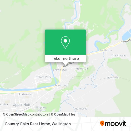 Country Oaks Rest Home map