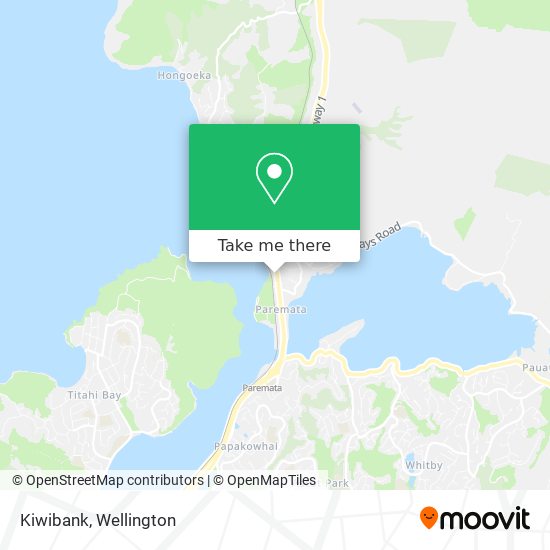 Kiwibank地图