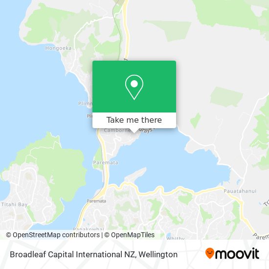 Broadleaf Capital International NZ map