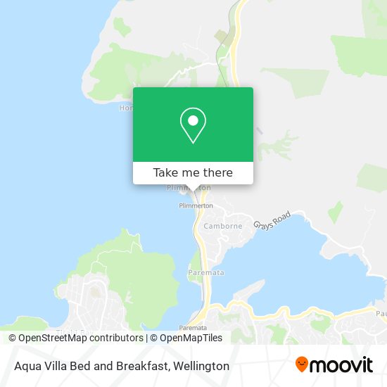 Aqua Villa Bed and Breakfast map