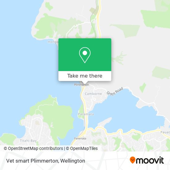 Vet smart Plimmerton map