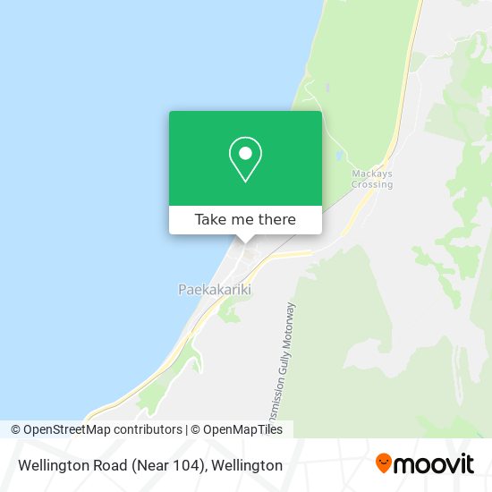 Wellington Road (Near 104) map