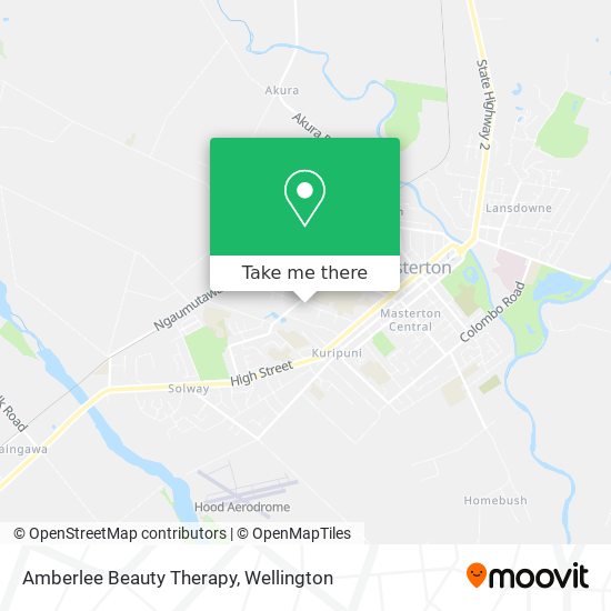 Amberlee Beauty Therapy map