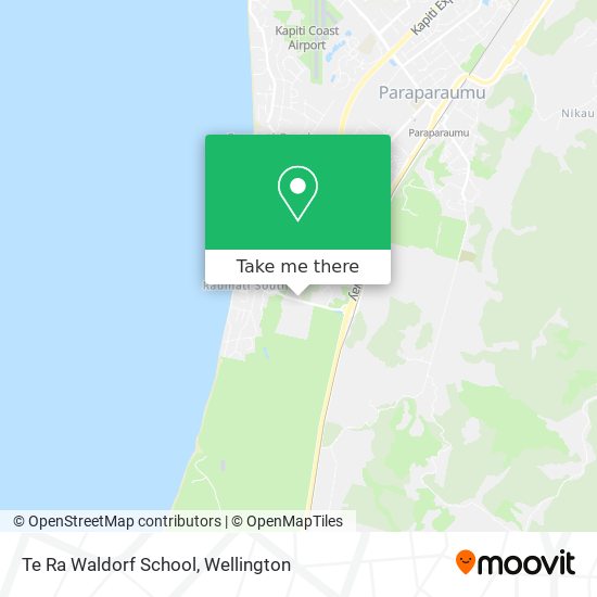 Te Ra Waldorf School map