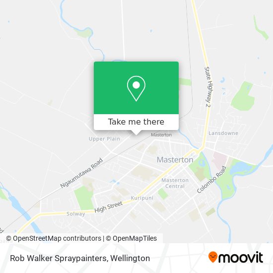 Rob Walker Spraypainters map