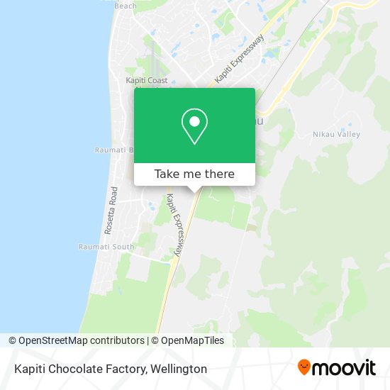 Kapiti Chocolate Factory地图