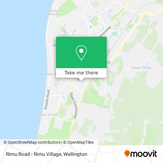 Rimu Road - Rimu Village map